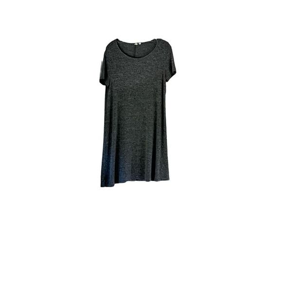 Grey Gap Short-sleeve Jersey Dress, M - Picture 2 of 5